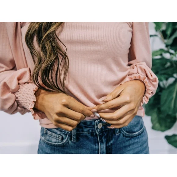 Envy mock neck blouse 10/12 large - Picture 2 of 2